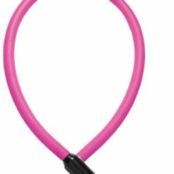 TRELOCK KS 106 60/6 Antivol à Câble -Antivol Soldes Boutique 016167070998TrelockKS10660 6Kabelschloss8005439 60cm pink LABEL