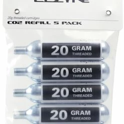 Lezyne Cartouches De CO2 De Rechange 20g, Paquet De 5