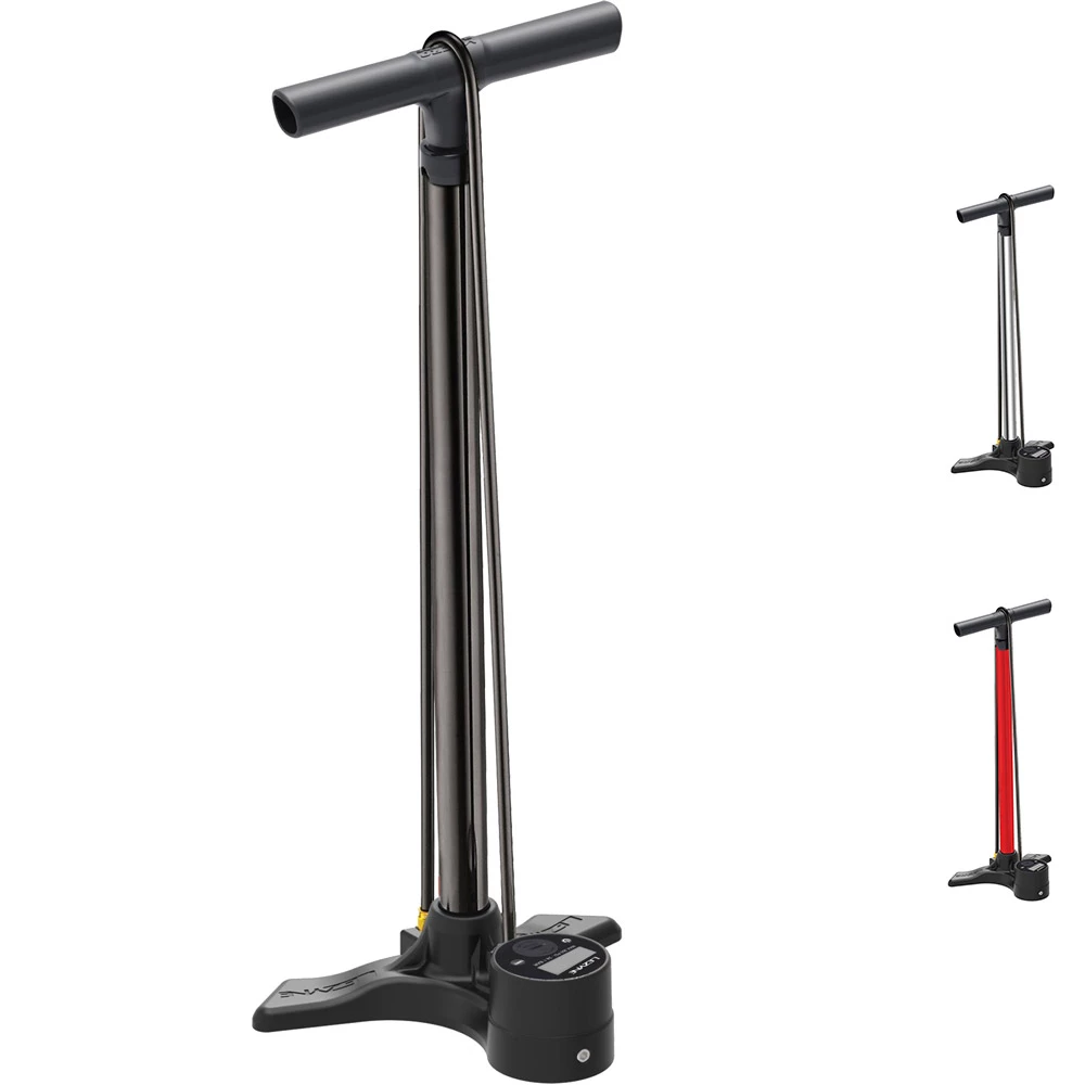 Lezyne Pompe à Pied Macro Floor Drive Digital 3 Lezyne Pompe à Pied Macro Floor Drive Digital