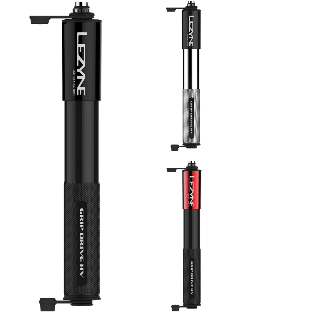 Lezyne Mini Pompe Grip Drive HV Medium 3 Lezyne Mini Pompe Grip Drive HV Medium