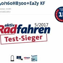 Abus Granit X-Plus 540/160HB300 Verrouillage En U + Support KF EaZy -Antivol Soldes Boutique 20015953 Testsieger Logo und Sicherheitsstufe Logo