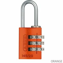 Abus 145/20 Serrure à Combinaison Lock-Tag 13 Abus 145/20 Serrure à Combinaison Lock-Tag -Antivol Soldes Boutique 46607ABUS145 20LockTagZahlenschloss orange