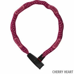 Abus Antivol à Chaîne Catena 6806/75 -Antivol Soldes Boutique 87776 6806 75 CHERRY HEARTS 3
