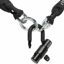AXA Antivol à Chaîne Loop 110 Avec Cadenas Suspendu -Antivol Soldes Boutique Axa Loop 110 Kettenschloss 59003895SS e