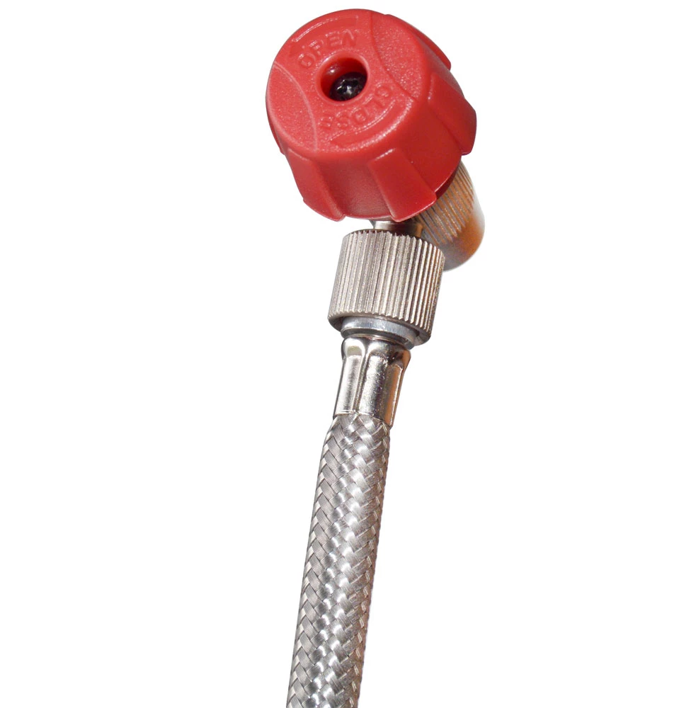 Radon Pompe à CO₂ Avec Raccord Aeroquip Flex +2 Cartouches 25 G 4 Radon Pompe à CO₂ Avec Raccord Aeroquip Flex +2 Cartouches 25 G – Image 2