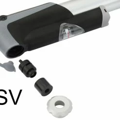 Katana Mini-pompe En Aluminium Avec Manomètre -Antivol Soldes Boutique Katana Alu Minipumpe mit Manometer 20031104 f