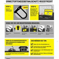 Kryptonite Antivol à Arceau KryptoLok® 2 Standard -Antivol Soldes Boutique KryptoLok R 2 Standard Bugelschloss 07