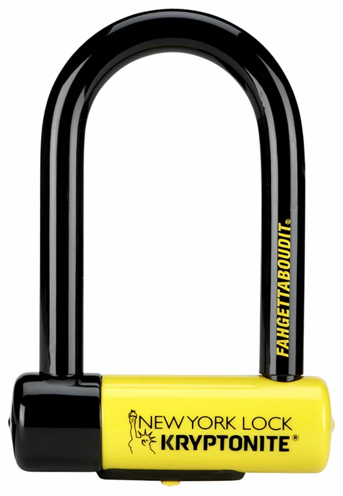Kryptonite U-lock New York Fahgettaboudit Mini® New-U 3 Kryptonite U-lock New York Fahgettaboudit Mini® New-U