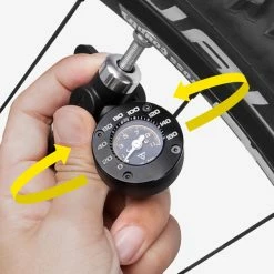 Topeak Testeur De Pression D'air Shuttle Gauge G2 -Antivol Soldes Boutique Topeak TSUTG 04 Shuttle Gaube G2 Luftdruckpruefer b5