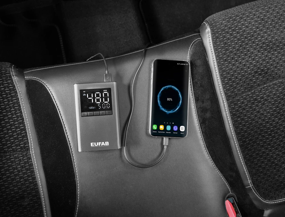 EUFAB Mini-compresseur Rechargeable 8 EUFAB Mini-compresseur Rechargeable – Image 6