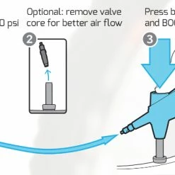 MilKit Tête De Booster Tubeless -Antivol Soldes Boutique milKit Boosterkopf Tubeless BOOSTER HEAD b